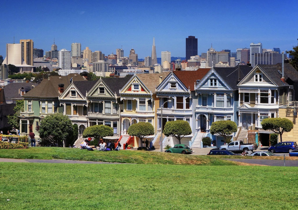 Things to do in San Francisco is Alamo square