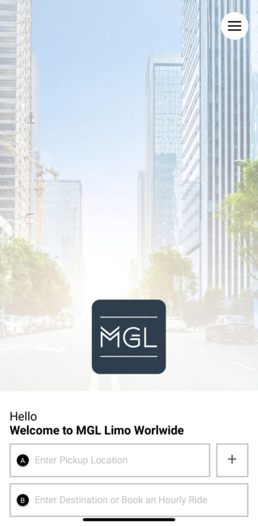 MGL Limo New App Front