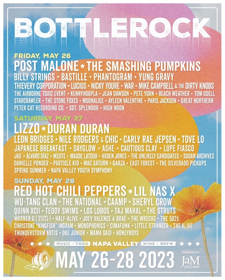 Get Ready to Rock at BottleRock Napa 2023